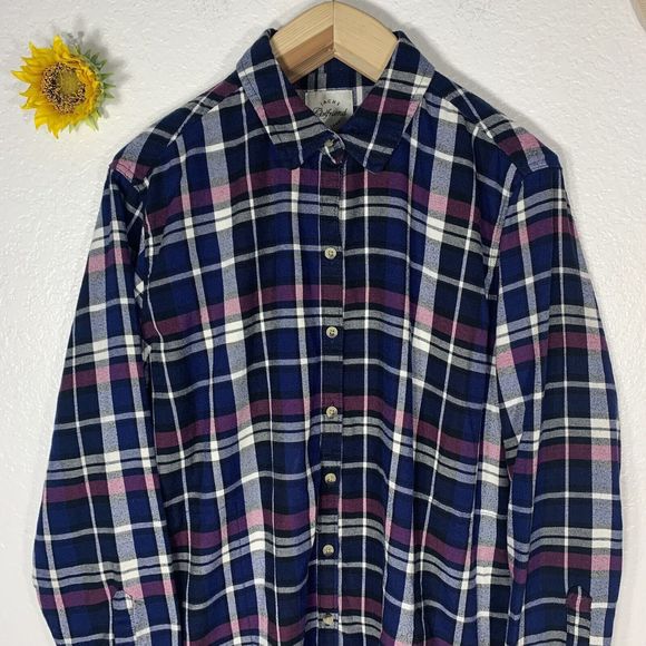 Jachs Girlfriend Plaid Multicolor Button Plus Size XXL Women’s - Picture 9 of 14